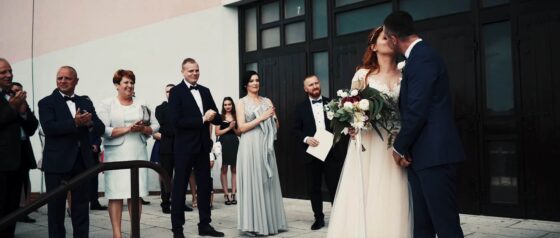 Reportaż ze ślubu w Knurowie uroczej pary, Eweliny i Marcina