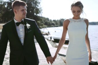 Karolina i Maciej – Klimatyczny ślub i wesele nad jeziorem