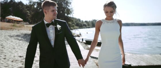 Karolina i Maciej – Klimatyczny ślub i wesele nad jeziorem