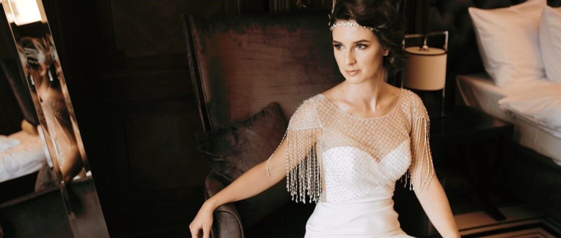 Ślub w stylu Wielkiego Gatsby z Justyną i Konradem | Pałac Goetz